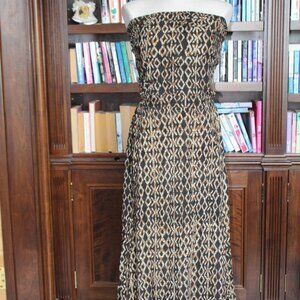 Noa Noa | Dresses | Tropical Noa Noa Rayon Maxi Dress With Wrap Halter Top  Womens Size Small | Poshmark